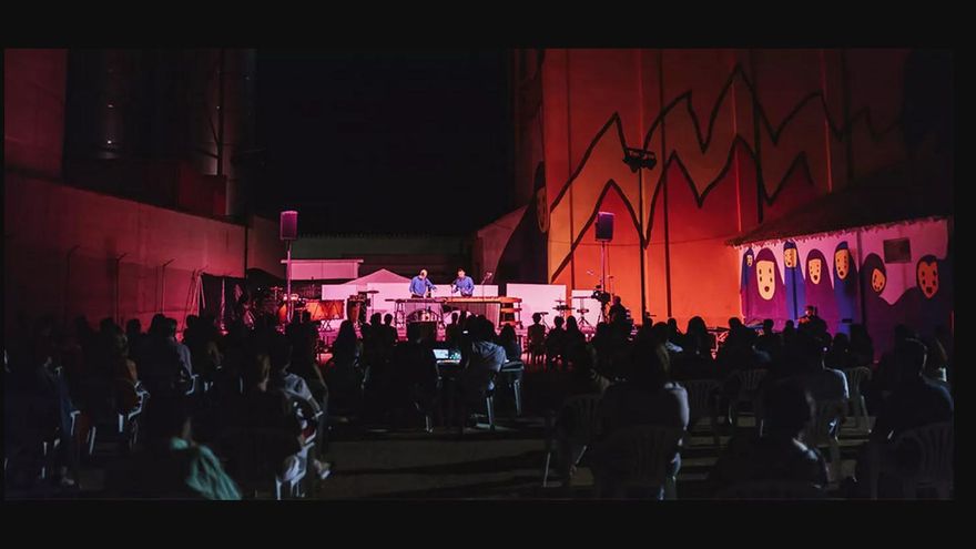 Edición pasada del festival 'Arte entre gigantes'
