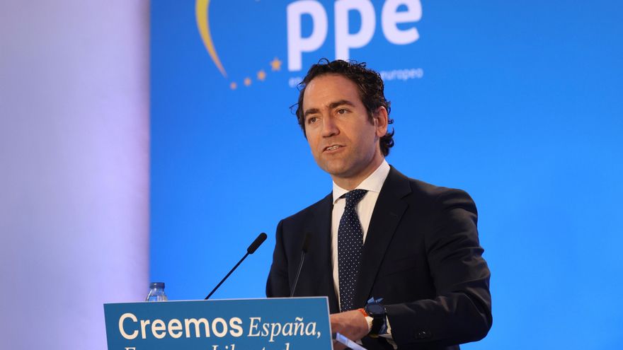 El secretario general del Partido Popular, Teodoro García Egea. EFE/ Ballesteros/Archivo