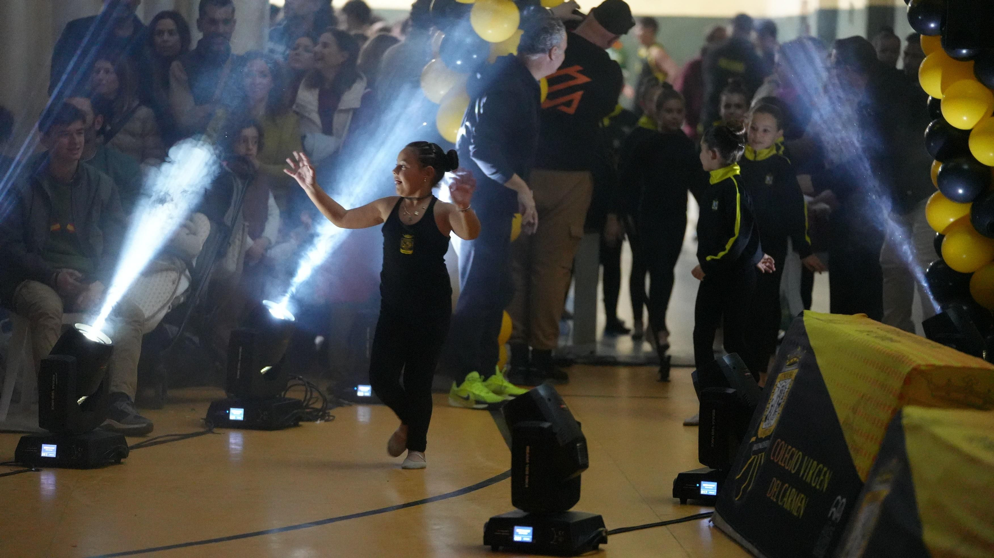 Presentación de los equipos de baloncesto y gimnasia rítmica del Colegio Virgen del Carmen