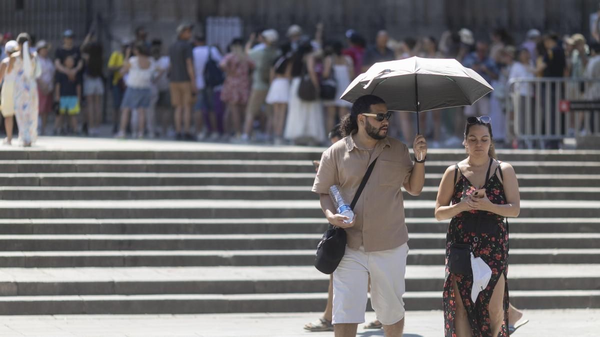 La semana de contrastes: “ambiente fresco” en el oeste y calor “intenso” en el este con 40 grados