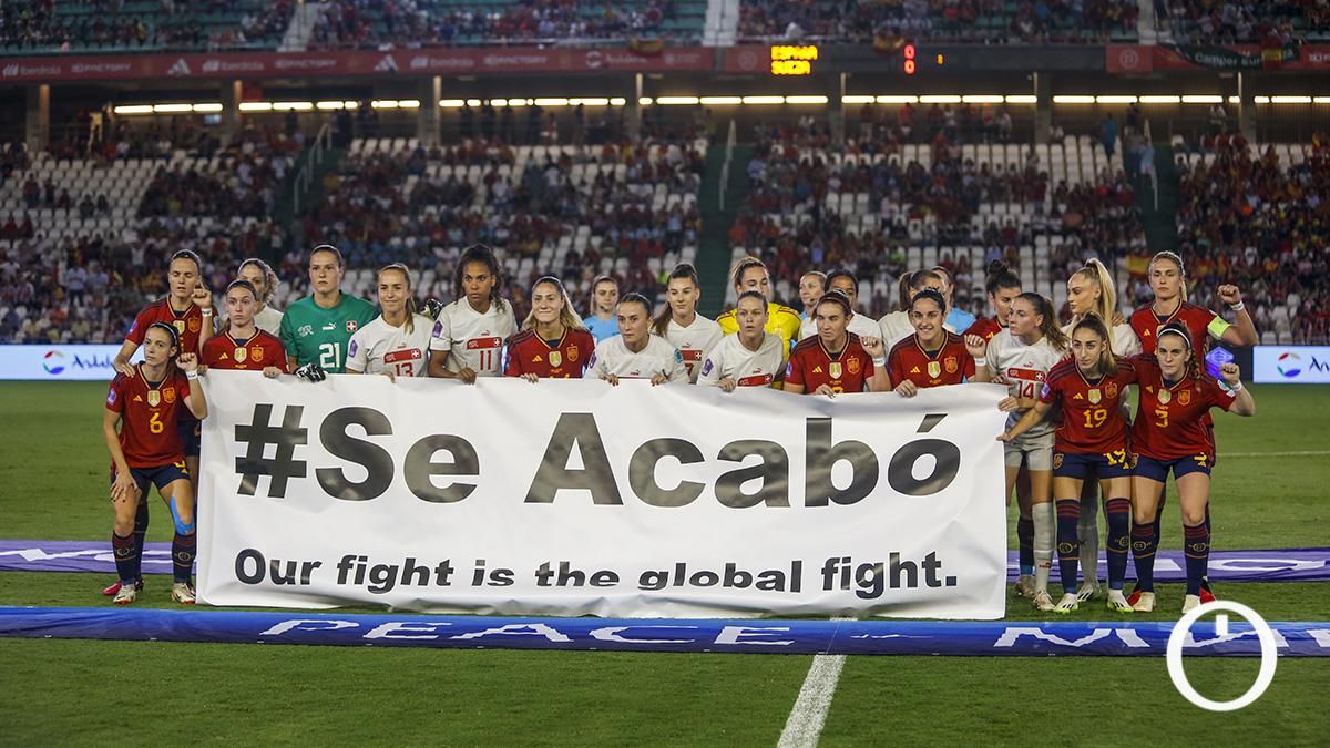 España - Suiza en El Arcángel