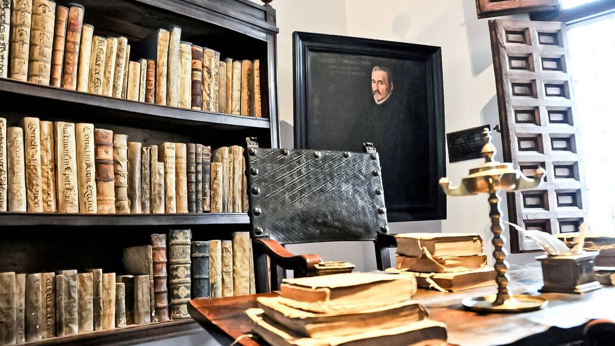 Una de las salas de la Casa Museo Lope de Vega, en el madrileño Barrio de Las Letras