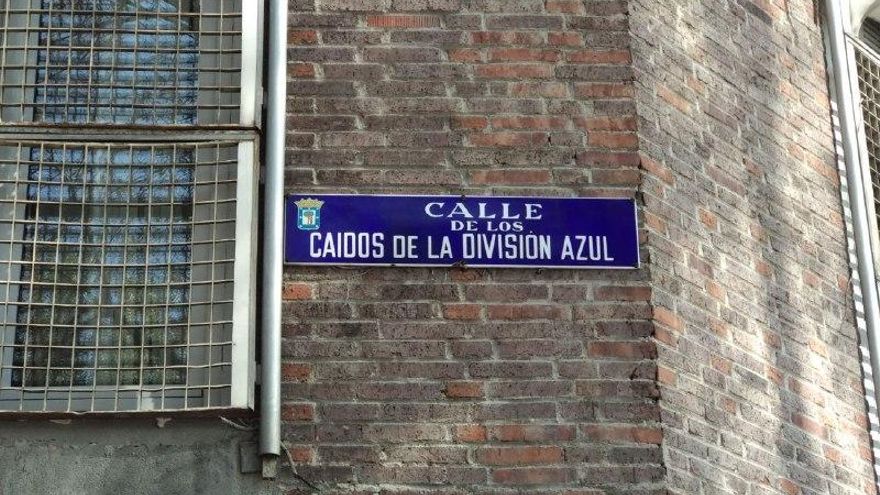 La Justicia mantiene el nombre Caídos de la División Azul en el callejero de Madrid porque apela al nazismo y no al franquismo