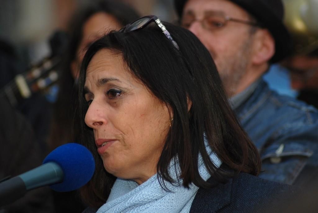 Yolanda Almirall, unas de las coordinadoras del viaje de Catalunya a Murcia