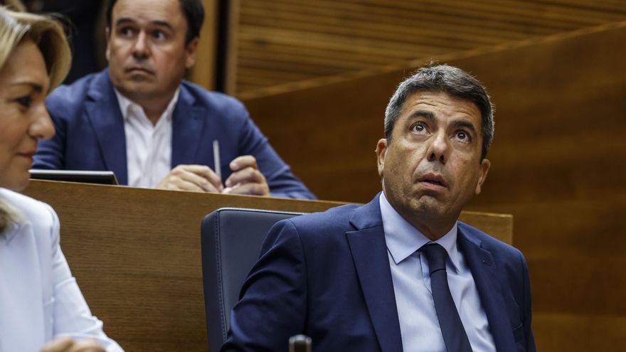 Mazón califica de "patraña" el sistema de aviso de lluvias basado en umbrales por el que se rige toda Europa desde 2008