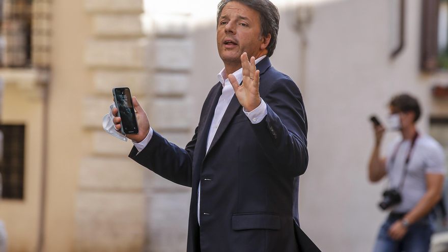 El exmandarario italiano y líder de Italia Viva, Matteo Renzi. EFE/EPA/FABIO FRUSTACI/Archivo