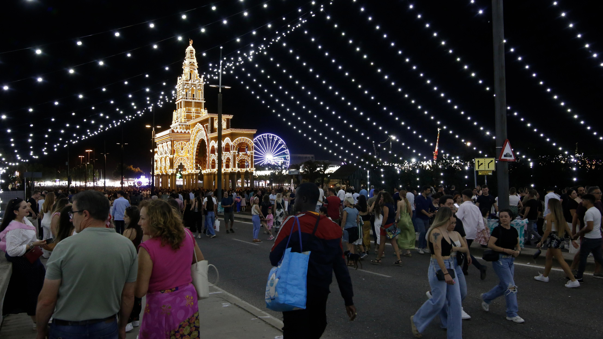 Comienzo de la feria 2026 y fuegos artificiales