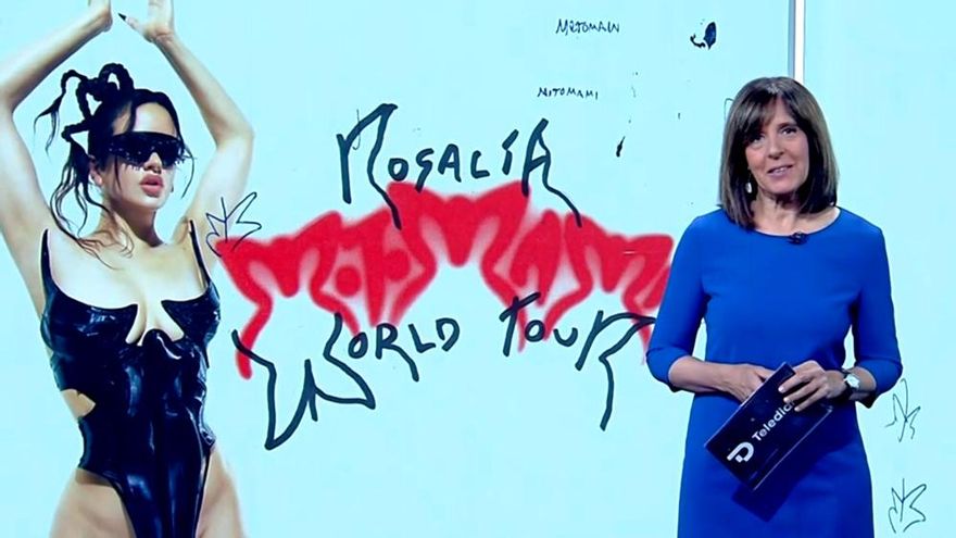 Rosalía responde con humor al desliz de Ana Blanco en el 'Telediario' por su "Motomari"