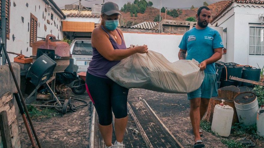 Desalojos en La Palma. / FOTO: José Bringas