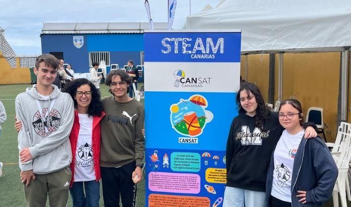  El IES Villa de Mazo gana el premio a la mejor difusión y patrocinio en el proyecto ‘CanSat’ de la Agencia Espacial Europea.
