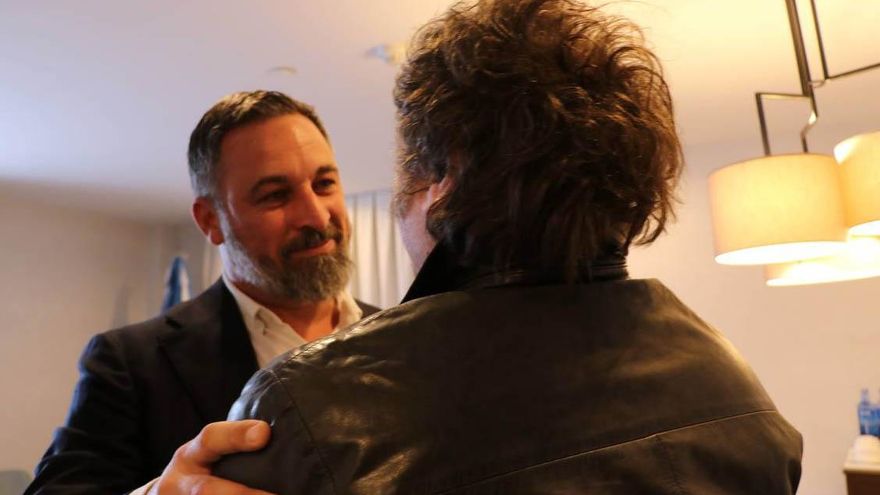 Milei se reunió con el líder de Vox y afianza su estrategia de gravitación internacional "ultra"