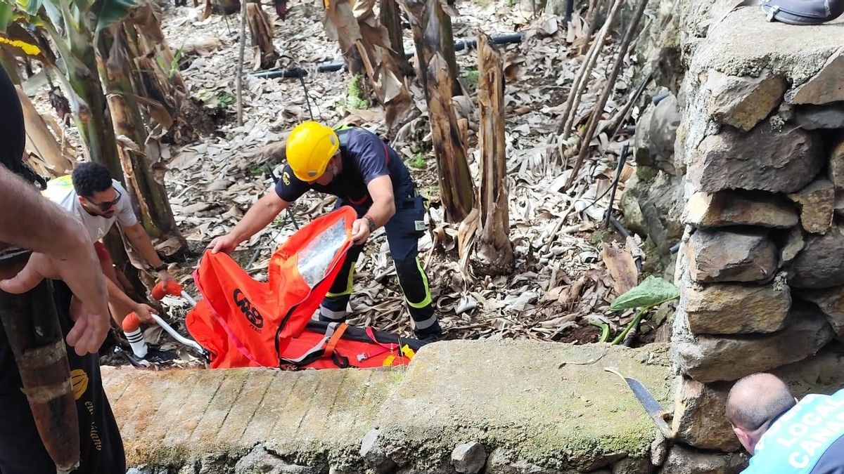 Herido tras caer  desde una altura de 4 metros en San Andrés y Sauces