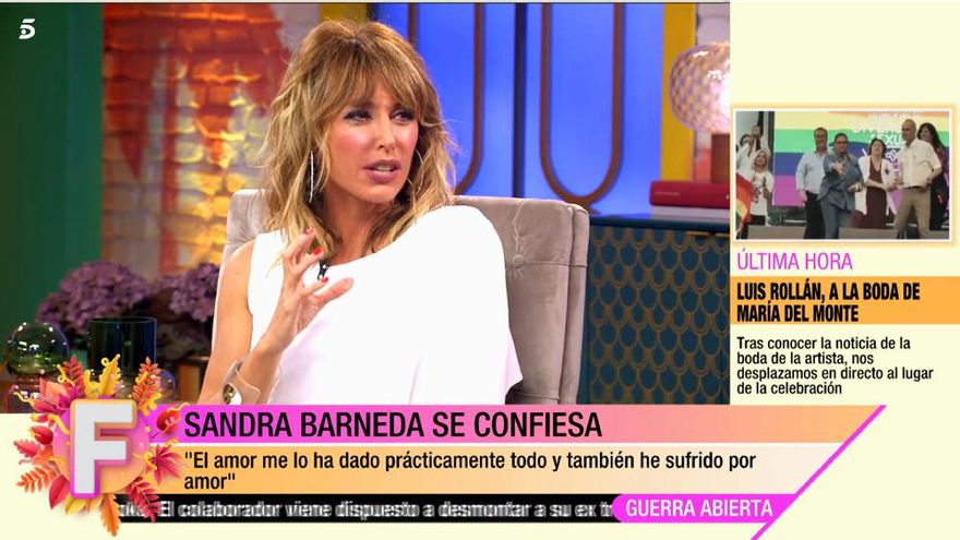 Emma García en 'Fiesta'