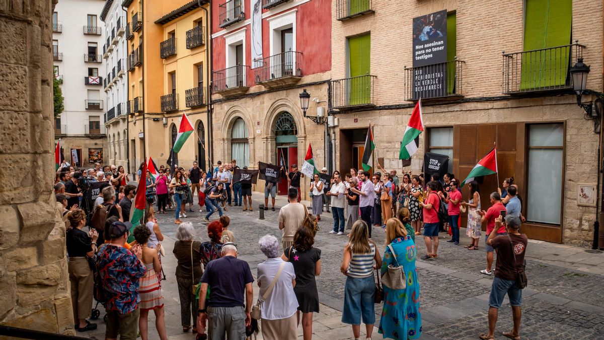 La prensa de La Rioja, contra el asesinato de periodistas en Gaza: "Sin periodistas la verdad desaparece'