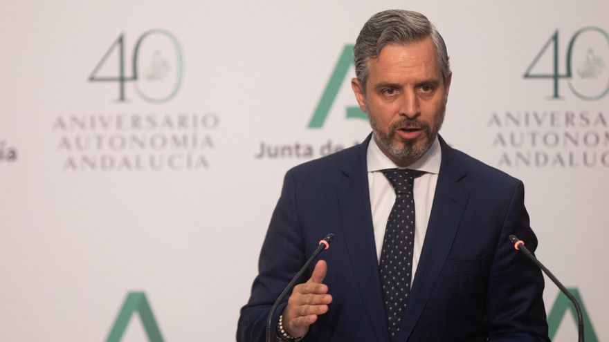 El consejero de Hacienda y Financiación Europea, Juan Bravo