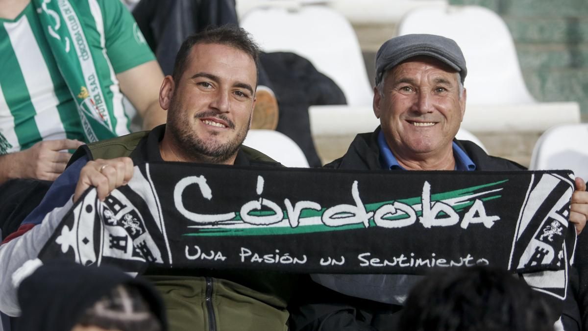 Grada Blanquiverde del Córdoba CF - RC Deportivo