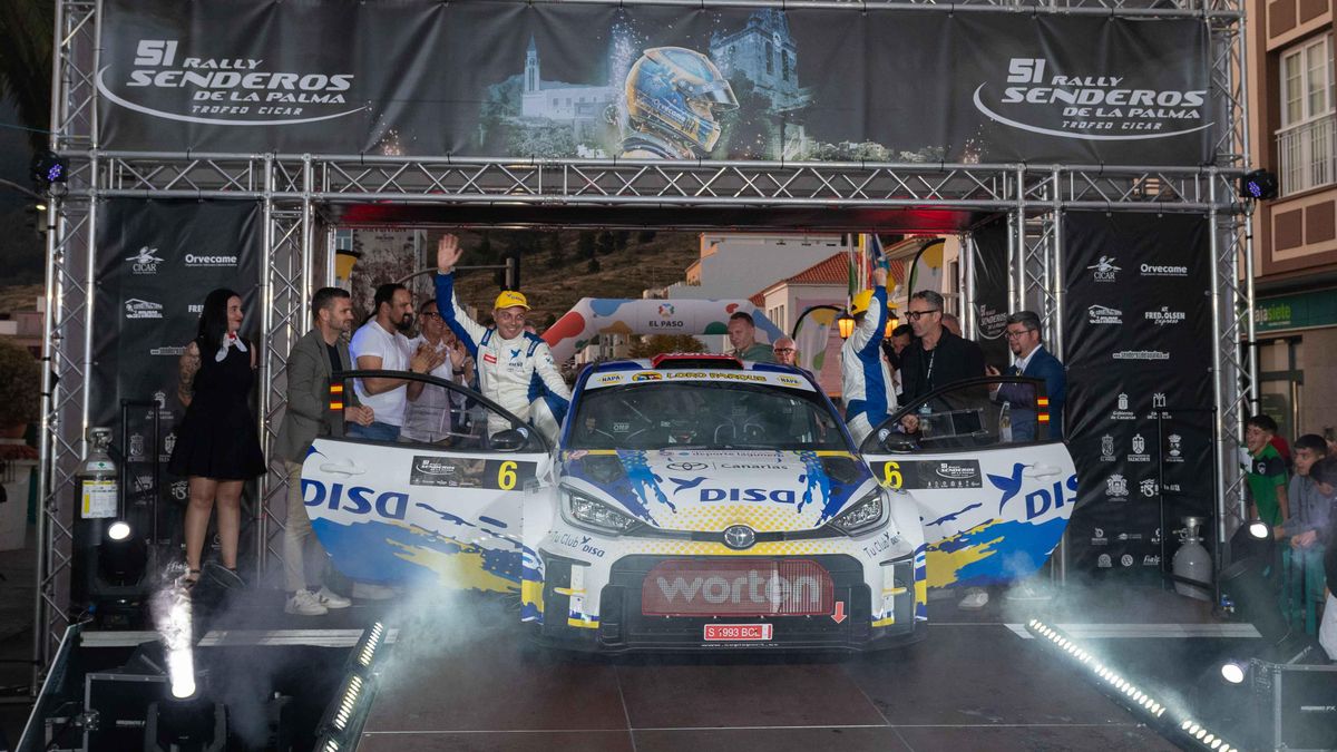 Enrique Cruz y Yeray Mujica se adjudican una apasionante edición del Rally Senderos de La Palma-Trofeo Cicar
