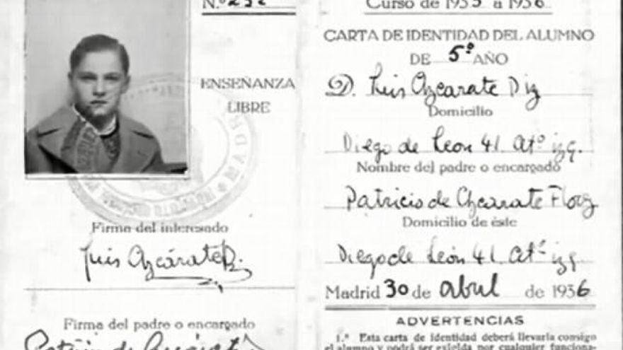 'El abuelo Luis' en el acto en Vistalegre que dio alas en 2014 a Podemos.