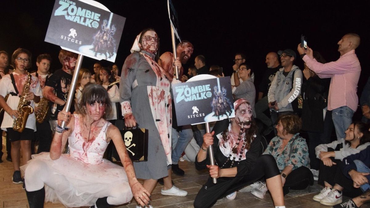 Si te gusta el cine de terror y disfrazarte de zombi no puedes perderte esta cita por las calles de Sitges