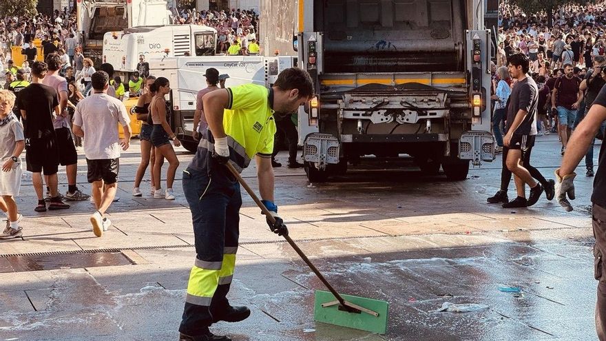 Despliegue de limpieza tras el Celerón de 2026