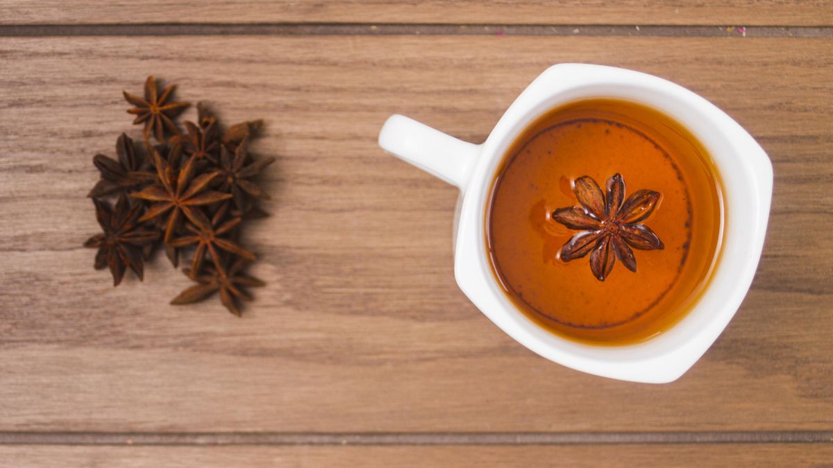 Infusión con anís estrellado