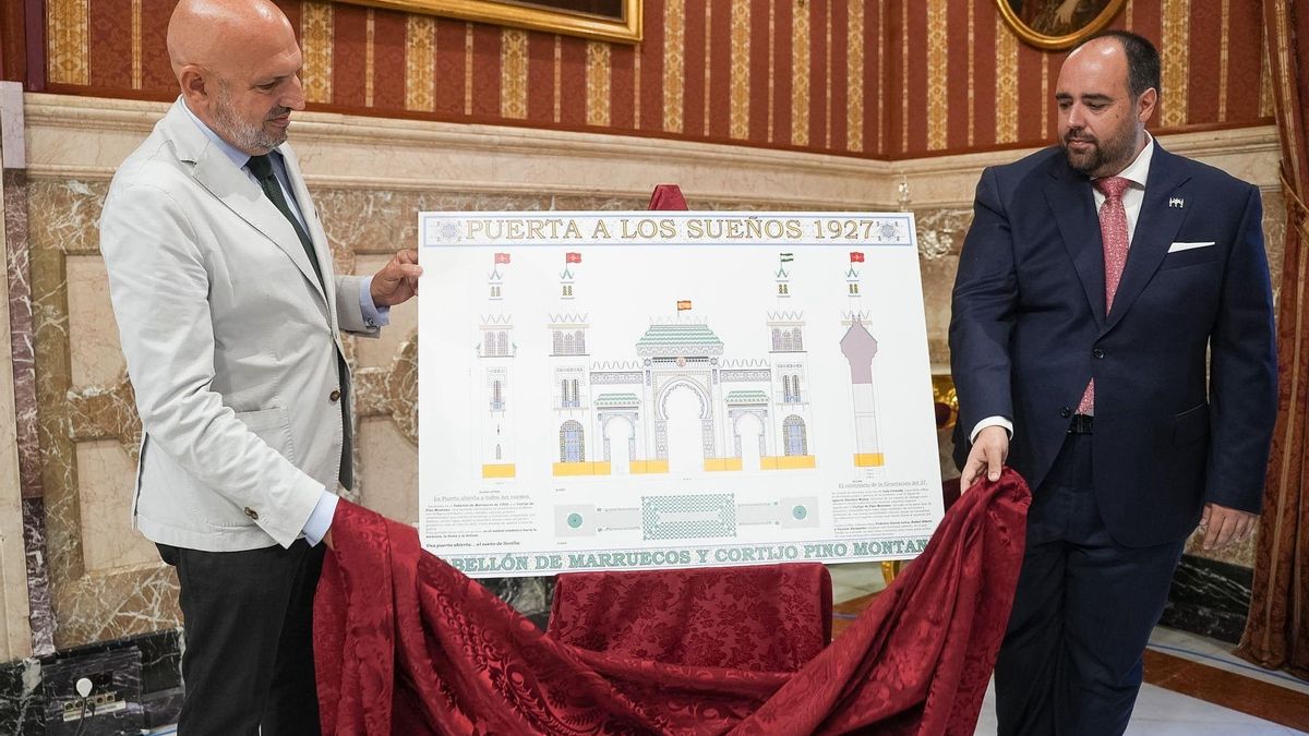 La Generación del 27 y el Pabellón de Marruecos de la Expo del 29 protagonizan la nueva portada de la Feria de Abril