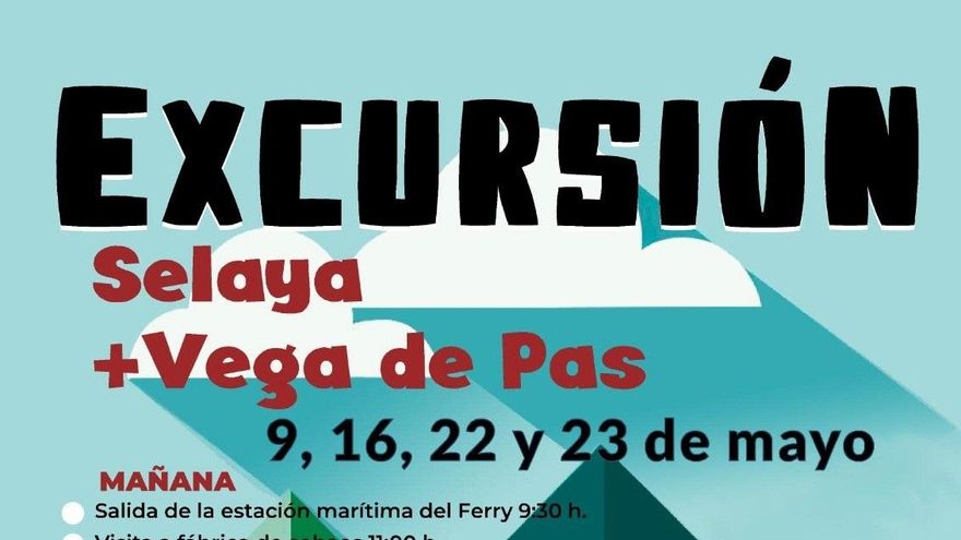 Los centros cívicos de Santander organizan los días 22 y 23 nuevas excursiones a Selaya y Vega de Pas