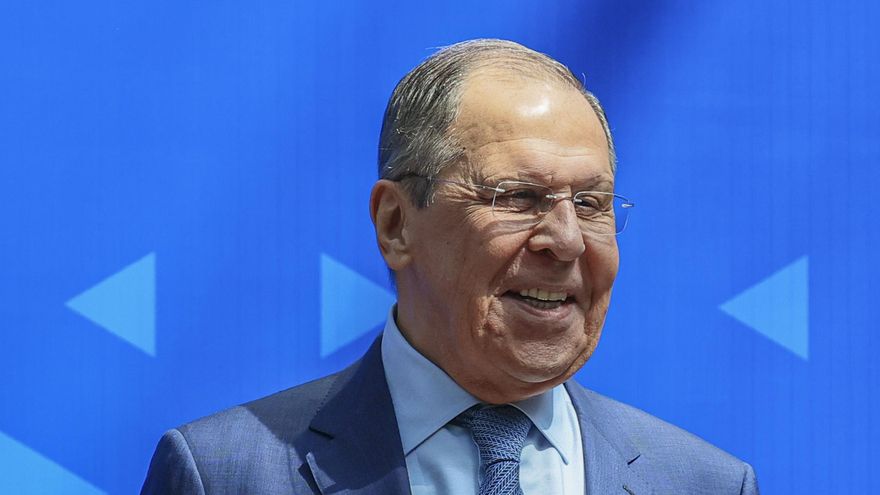 El ministro de Asuntos Exteriores de Rusia Serguéi Lavrov, en una imagen de archivo. EFE/EPA/RUSSIAN FOREIGN MINISTRY PRESS SERVICE HANDOUT