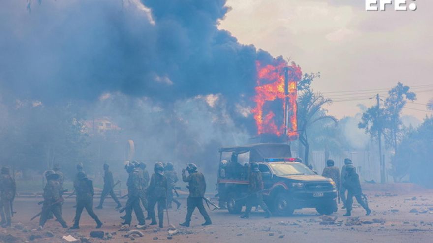 Al menos 8 muertos y 400 heridos en las protestas de Kenia, según plataforma de ONGs