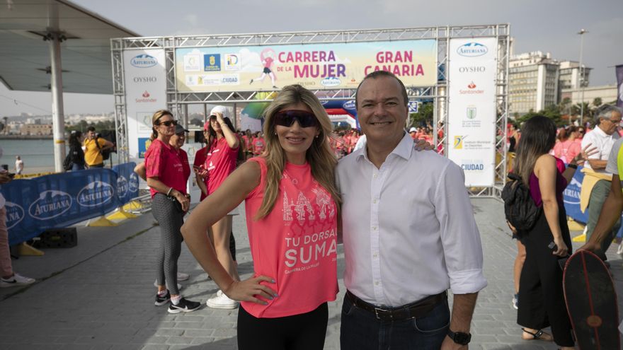 Eva Molina - Directora Comercial, comunicacion y marketing y Augusto Hidalgo Macario  Alcande de Las Palmas de Gran Canaria.