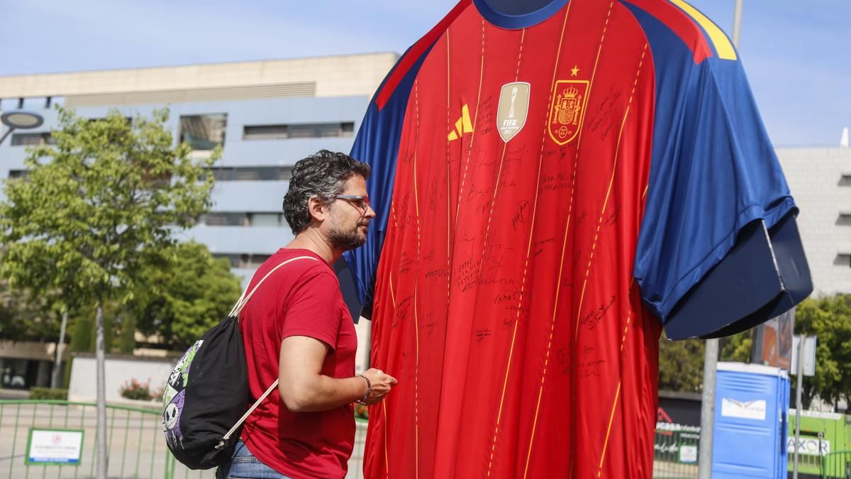 Fanzone de la Selección Española de Fútbol Femenina