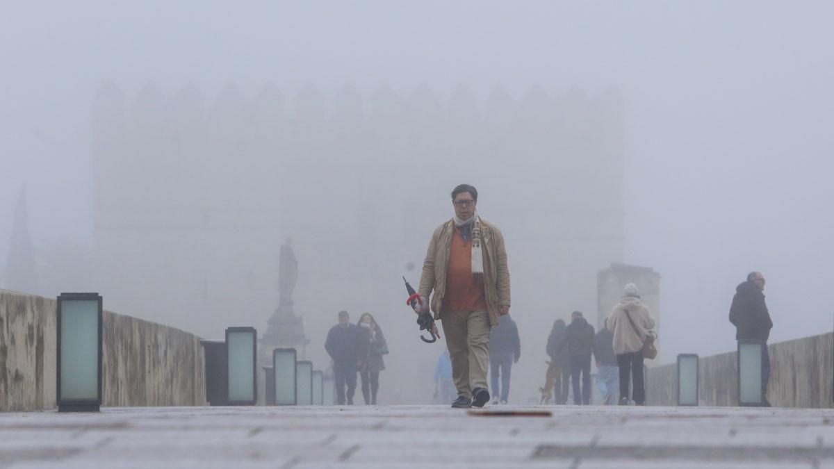 Mañana de niebla en Córdoba