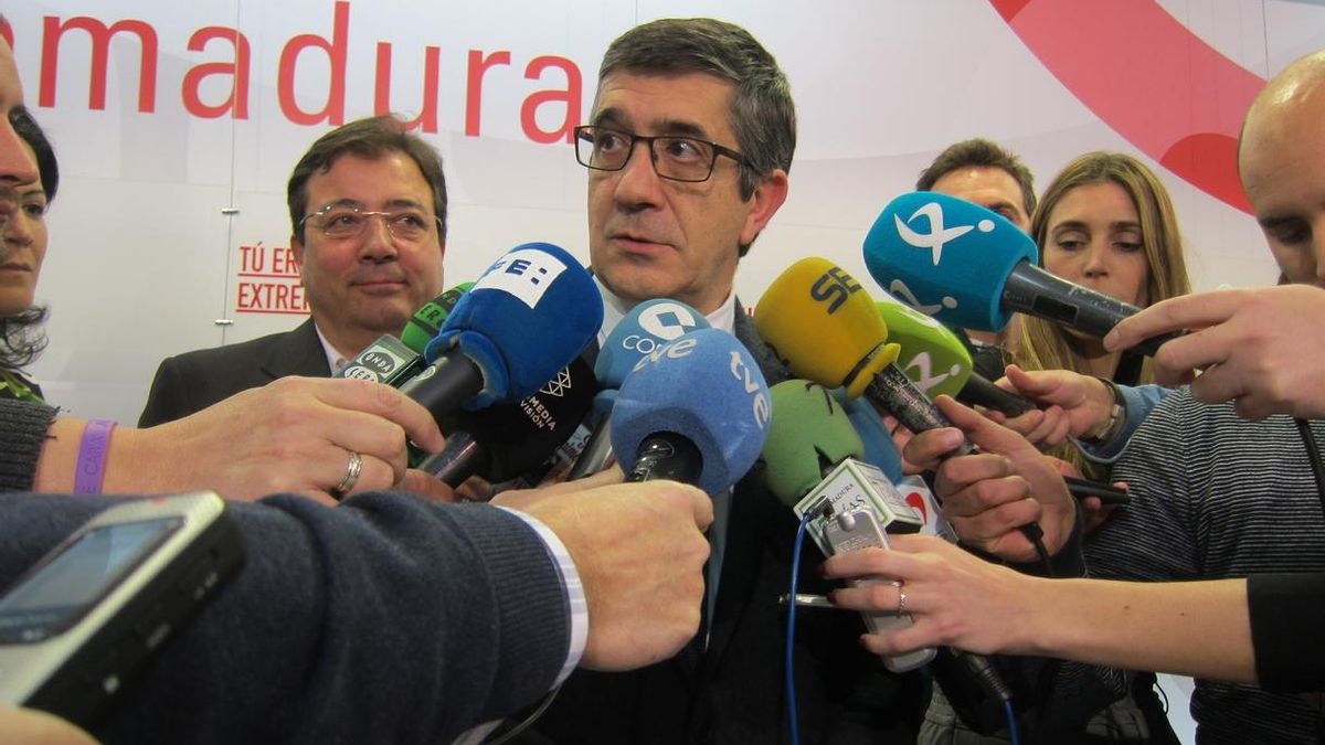 Patxi López recalca que llegará "hasta el final" con su candidatura a las primarias del PSOE
