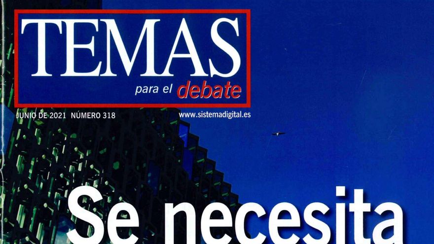 Portada de la revista 'Temas para el debate'