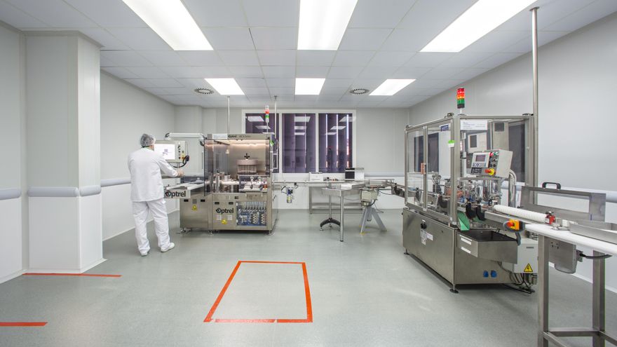 Inspección visual en la planta de Rovi