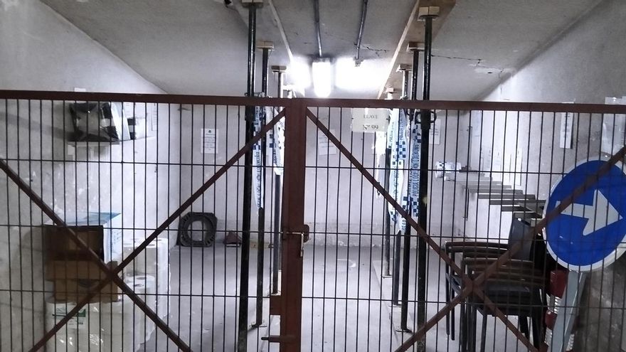 La rampa del garaje apuntalada y un grupo electrógeno inservible el día del apagón: deficiencias en la Policía Local de Logroño según CSIF