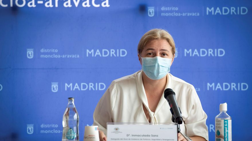 La portavoz municipal y delegada de Seguridad y Emergencias, Inmaculada Sanz, en una imagen de archivo. EFE/Luca Piergiovanni