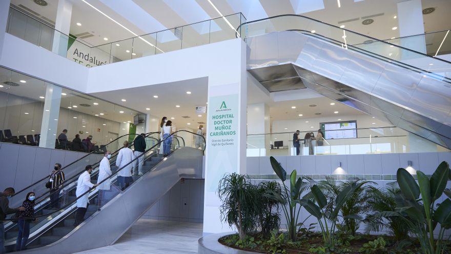 Interior del Hospital Muñoz Cariñanos, en Sevilla capital.