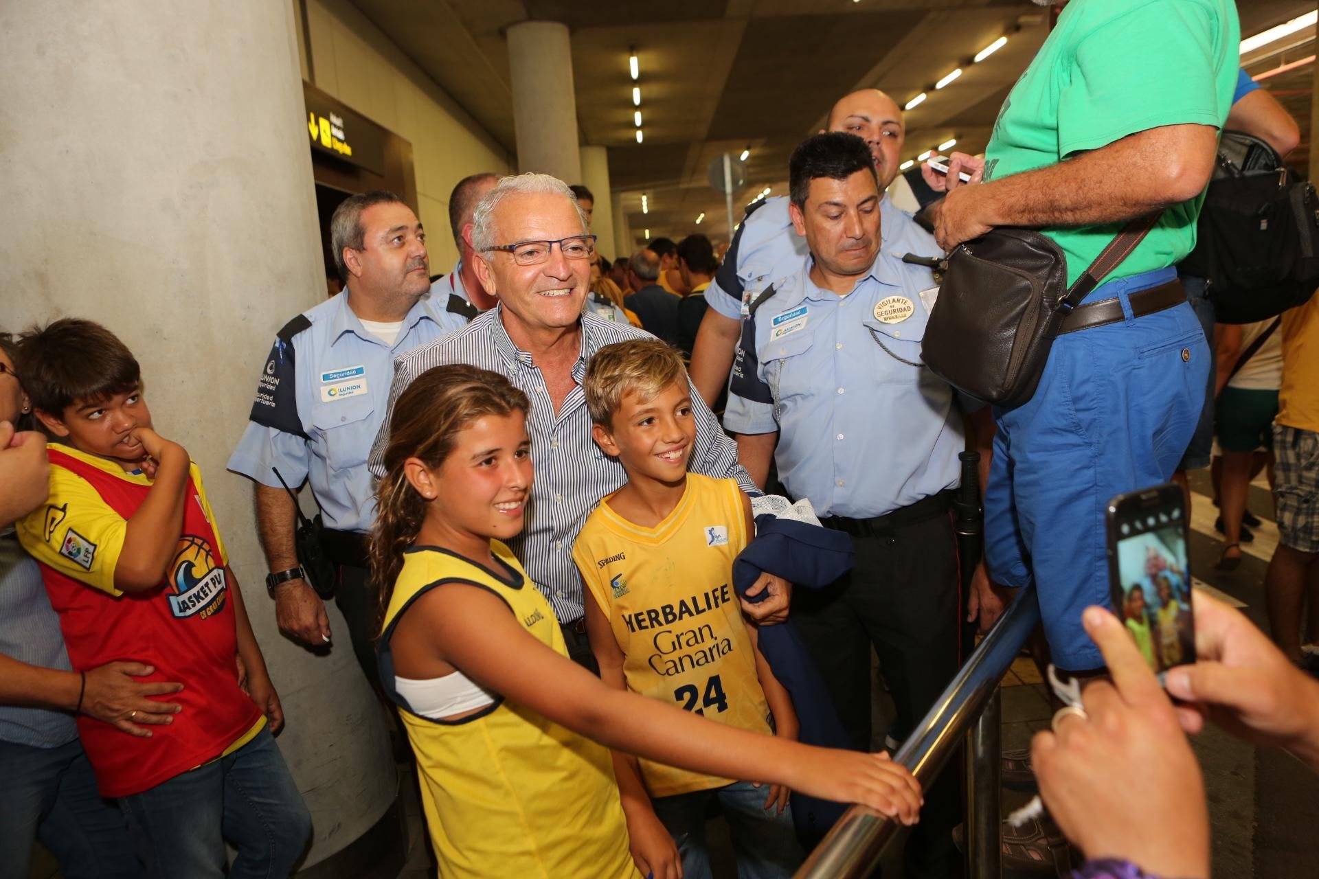 El presidente del Herbalife Gran Canaria, Miguelo Betancor.