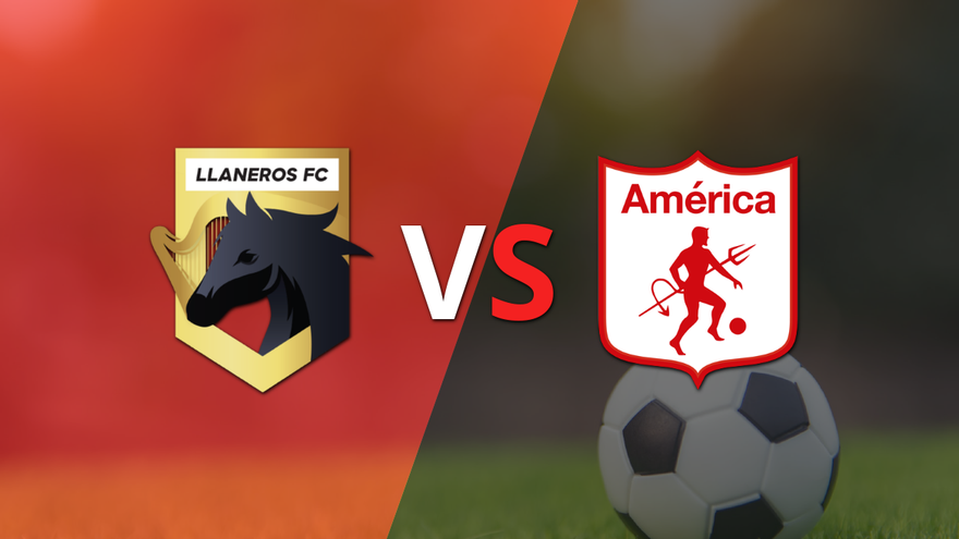 Con un empate en 0, empieza el segundo tiempo entre Llaneros FC y América de Cali