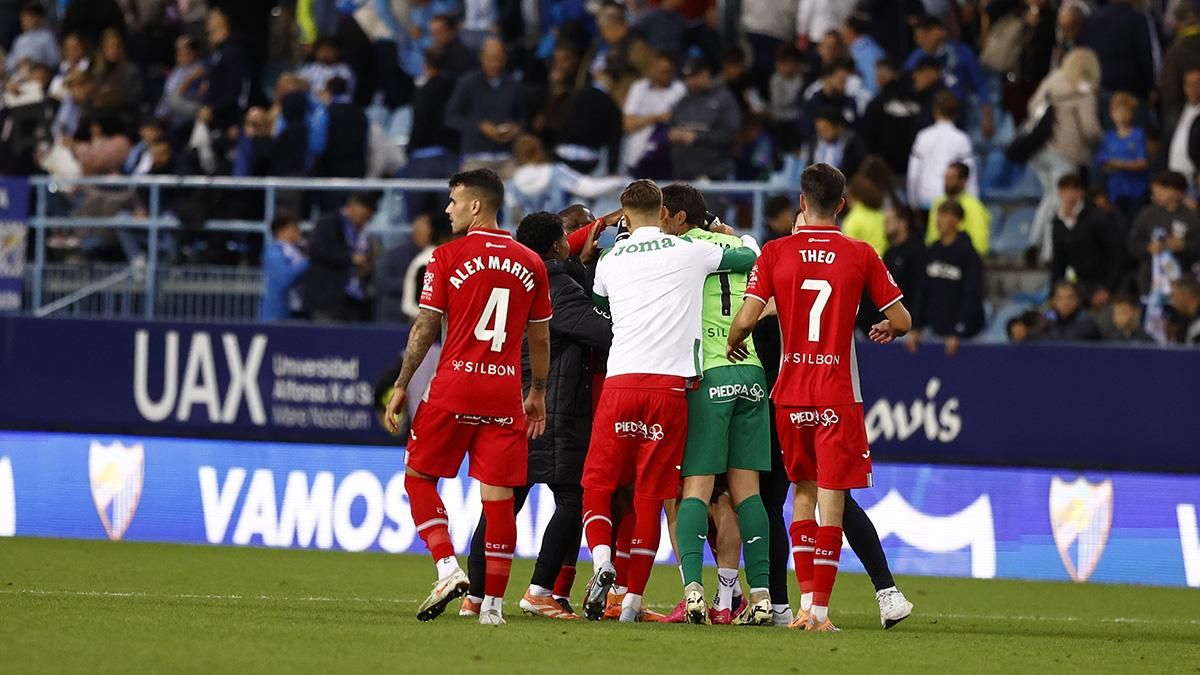 Las imágenes del Málaga CF - Córdoba CF