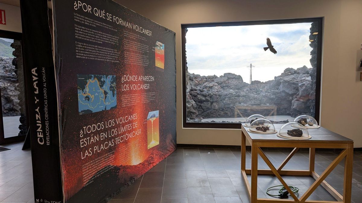 La exposición ‘Ceniza y lava’  sobre el Tajogaite abre sus puertas en La Palma