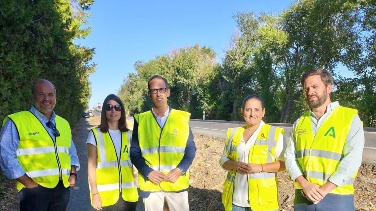 Obras de mejora de la seguridad vial y el firme de la A-423 con una inversión de más de 500.000 euros