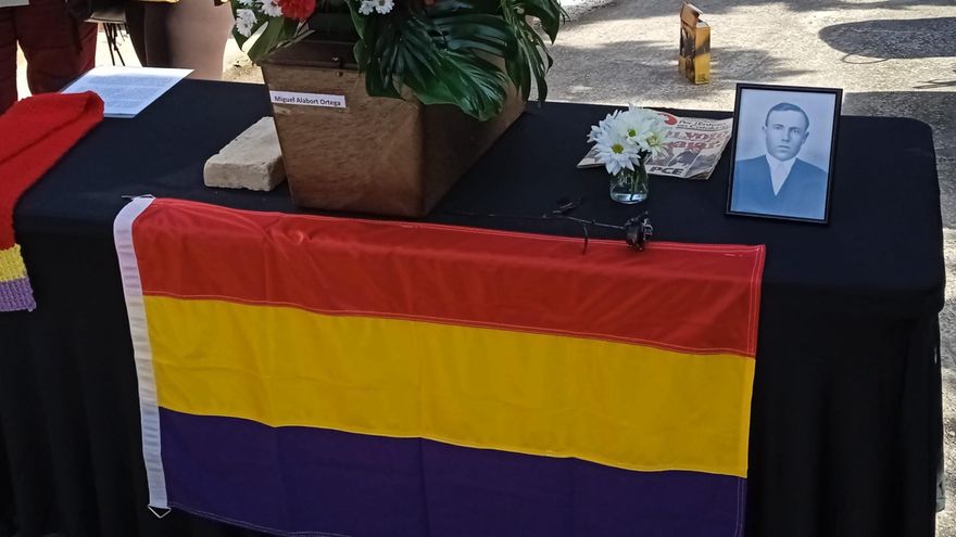 Memoria histórica y reparación en Benigànim: Miguel Alabort, fusilado por el franquismo, regresa 86 años después