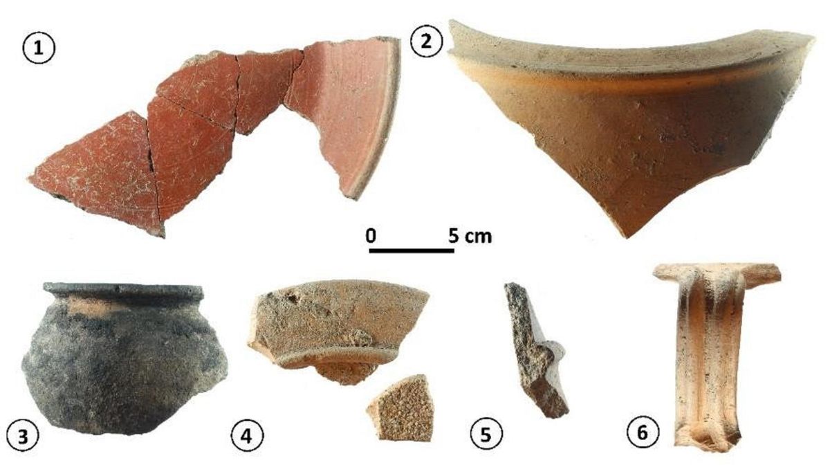 Hallazgos de cerámicas