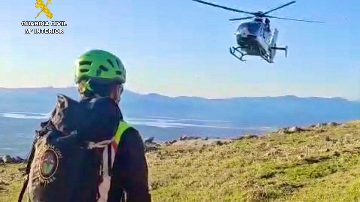 Rescatada una senderista de 60 años tras lesionarse en la ruta de Los Pilones, en Jerte