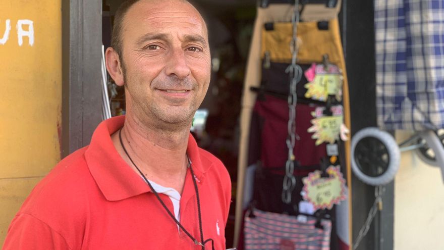 Javier, otro vecino del barrio de Huelva cercano a las balsas de fosfoyesos