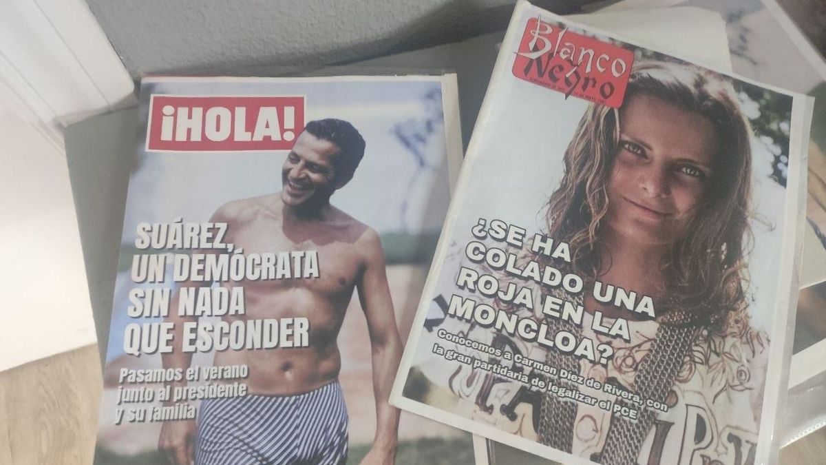 Portadas de la época, con algunos retoques, que sirven para ambientar y elaborar un retrato social de la época.
