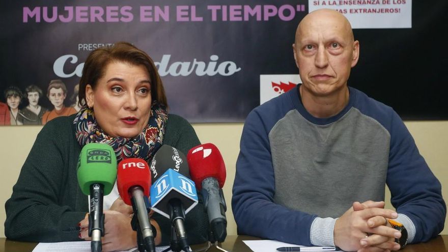 Carlos S. Campillo / ICAL. Responsables de Stele, este miércoles en rueda de prensa.