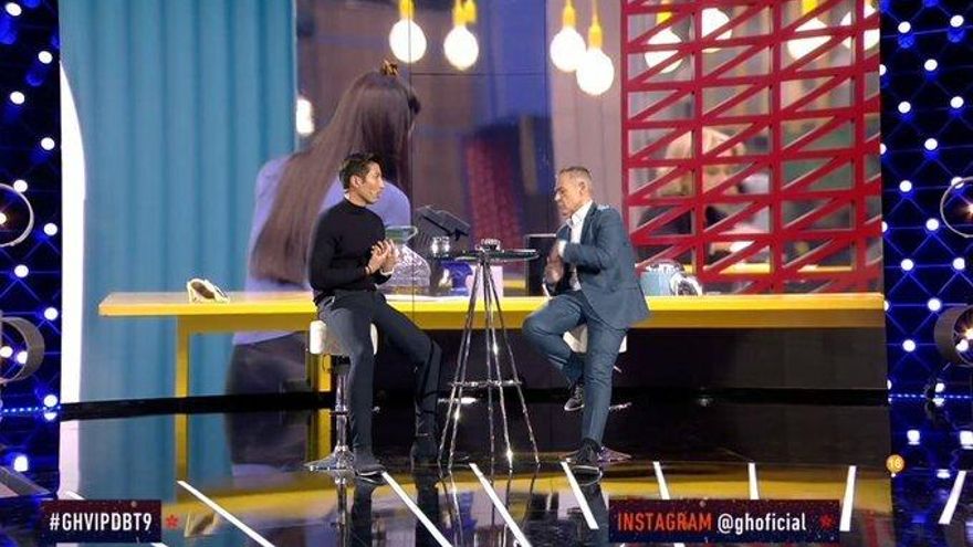 Gianmarco, en el plató de El Debate